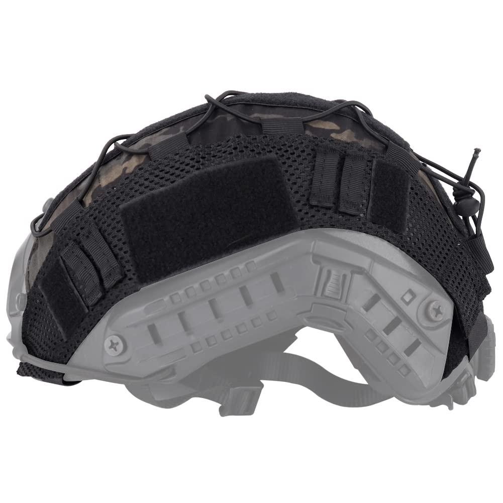 Casque Tactique Airsoft FAST Avec Visière - Protection Intégrale, Lampe 1000 Lumens, Pour Paintball