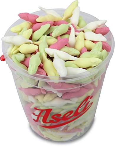 1.200g Aseli Minimäuse | Traditionsaroma | Schaumzucker-Ware | süße Schaum-Mäuse | bunte Speckmäuse | glutenfrei | laktosefrei