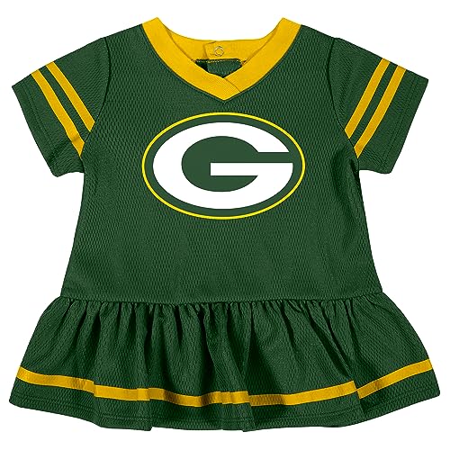 Image of Gerber NFL Baby Girls Jersey Dress and Diaper Cover