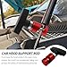 Hbxdeco Lift Support Clamp, Car Hood Strut Fixing Clamps, Hood Lifting Rod Supporting Tool, Universal Automotive Hood Shock Prop Strut Stopper Retainer Tool for 3/8