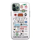 Friends iPhone 12 Mini 11 Pro Max 7 8 6 6s plus X Xs Max Xr SE 2 2020 Phone Case Friends TV Show Merchandise Central Perk iphone 5 5s se 5se 5c 4 4s Mug Gifts Print Silicone Cover