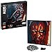 LEGO Art Star Wars The Sith 31200 Creative Sith Lord Building Kit; an Elegant Piece for Adults who Love Mindful Art Projects or The Dark Lords of The Sith, New 2020 (3,406 Pieces)