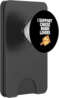I Support Cheese Charcuterie Board Lovers Tasting Platter PopSockets PopWallet for MagSafe