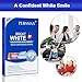 PERSMAX Teeth Whitening Strips Kit - Dental Professional Whitestrips, 30min Instant Express Smile, Safe Whitener for Stains, for Sensitive Enamel, 28 Strips 14 Days Treatment, Non-Slip