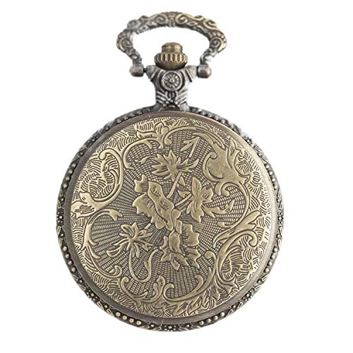 Buko-Vintage-Metal-pocketwatch-Numeric-Clock-dial-Keychain-Antique-Finish-Souvenir-Gifting-Ideas
