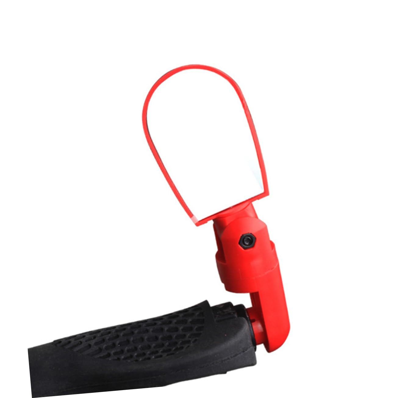 GOOHOCHY 2Pcs Adjustable Rear View Mirrors for Bikes Mounting Rotatable Design for Easy Use Compatible with Road Folding Bikes Durable Construction Red Finish