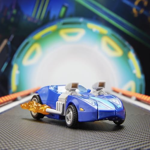 Transformers Collaborative Hot Wheels x Twin Mill, Deluxe Class 5-Inch Robot Action Figure Converts to Racecar, Car Toys for Ages 8+ - image 8