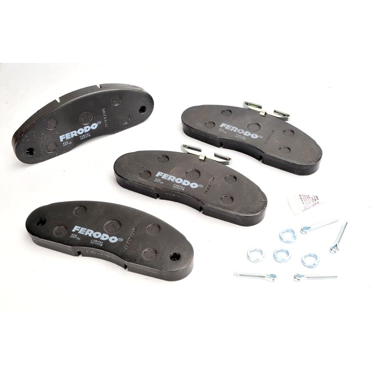 FERODO Juego de pastillas de freno Delantero no preparado para indicador de desgaste con accesorios FVR791 Juego de pastillas de freno Compatible con RENAULT Trafic 1 Bus T5, T6, T7, RENAULT TRUCKS