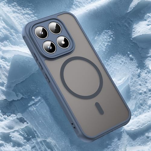 Image of for Xiaomi 17 Magnetic Case Anti Drop PC + TPU Phone Cover - Blue