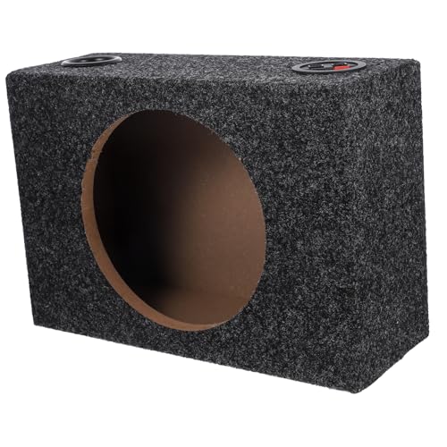 STOBAZA Caisson De Basses Scellé 8 Pouces Moquette pour Voiture Audio Automobile DIY Basse Puissante Subwoofer Subwoofer Voiture