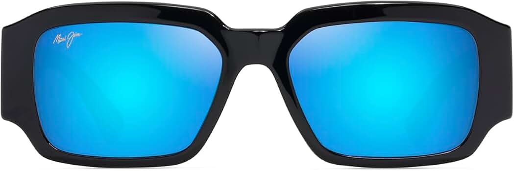 Amazon.com: Maui Jim Kupale Rectangle Sunglasses, Shiny