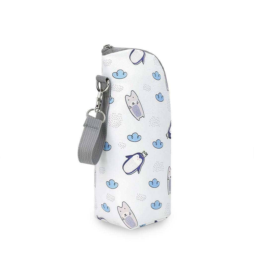 VISTORA Multifunctional Milk Bottle Warm Bag Breastmilk Storage Bags Cooler Bag Cartoon White - Image 9 thumbnail