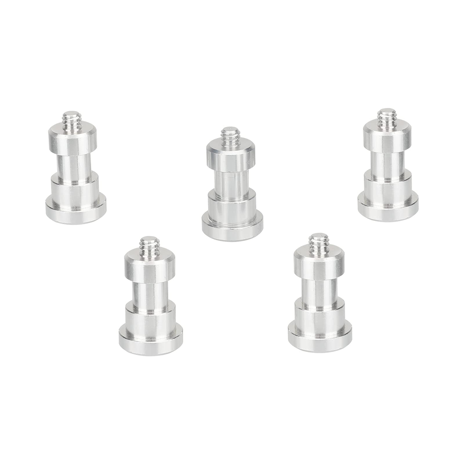 CAMVATE 1/4"-20 Male to 1/4"-20 Female Thread Screw Adapter for Wall Mount Support Accessories (5 Pieces)-3019