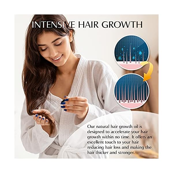 VigorWell Hair Growth Serum Ginger Hair Growth Oil Ginger Prevent Hair Loss and Natural Serum for Thicker, Stronger…