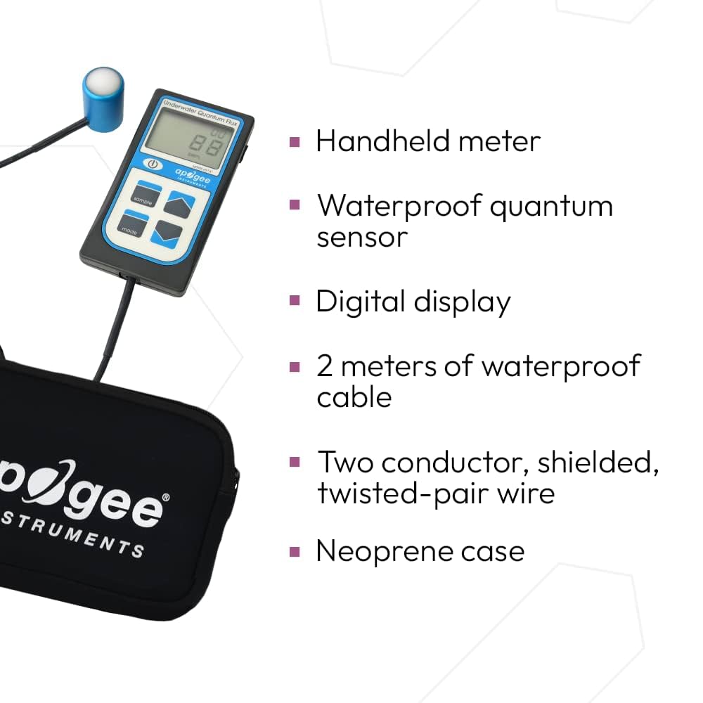 アクアリウム用 PARセンサー　Apogee MQ-510 Apogee MQ-510 Full Spectrum Underwater Quantum Meter Rental