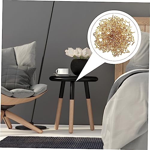 Clavos para muebles con cabeza redonda de cobre puro 285 piezas para manualidades miniatura 3