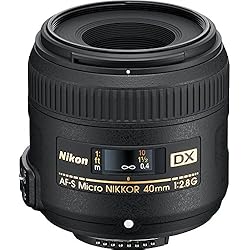 Lente Micro Nikon Nikon AF-S DX Micro 40mm F2.8G G AF-S - Objetivo con Montura para Montura F de Nikon