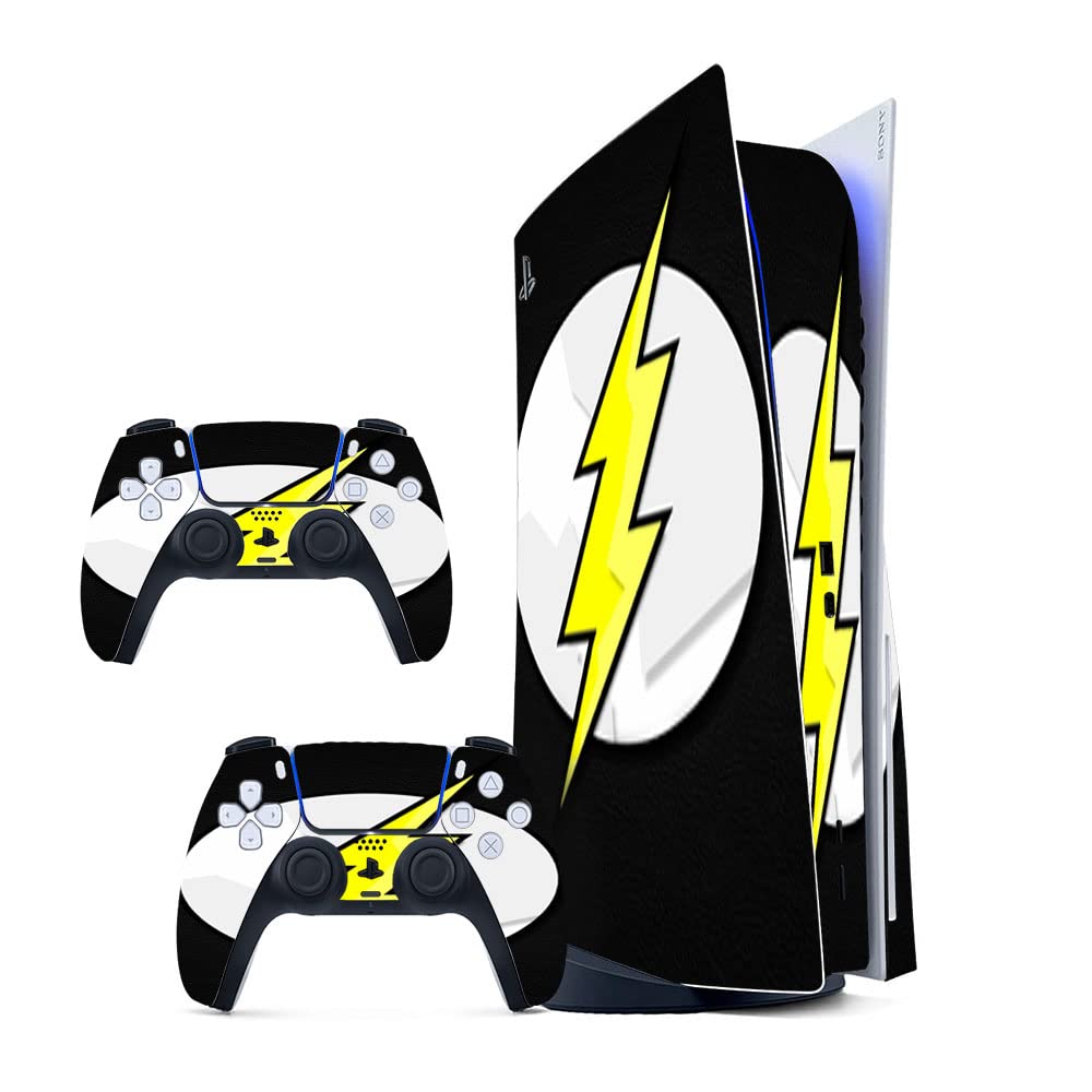 GADGETS WRAP Printed Vinyl Skin Sticker Decal for Sony PS5 PlayStation 5 Disc Edition Console & 2 Controller (Skin Only, Console & Controller not Included.) - Minimalistic Logo (2) Multicolor (B0BW3T16S3) Amazon Price History, Amazon Price Tracker