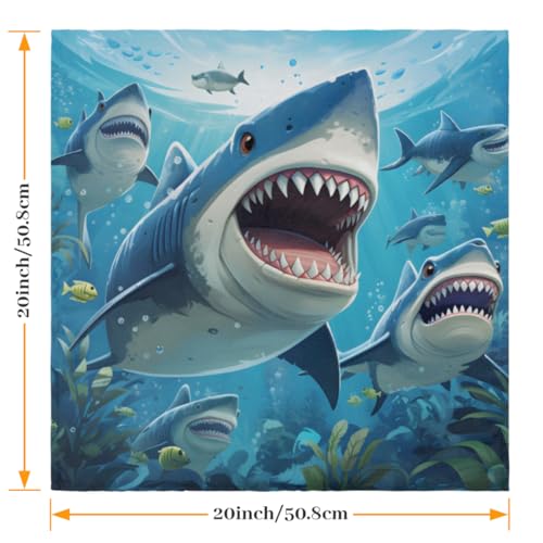 Servilletas de Tela Juego x6 50.5x50.5 cm Multicolor miniatura 2
