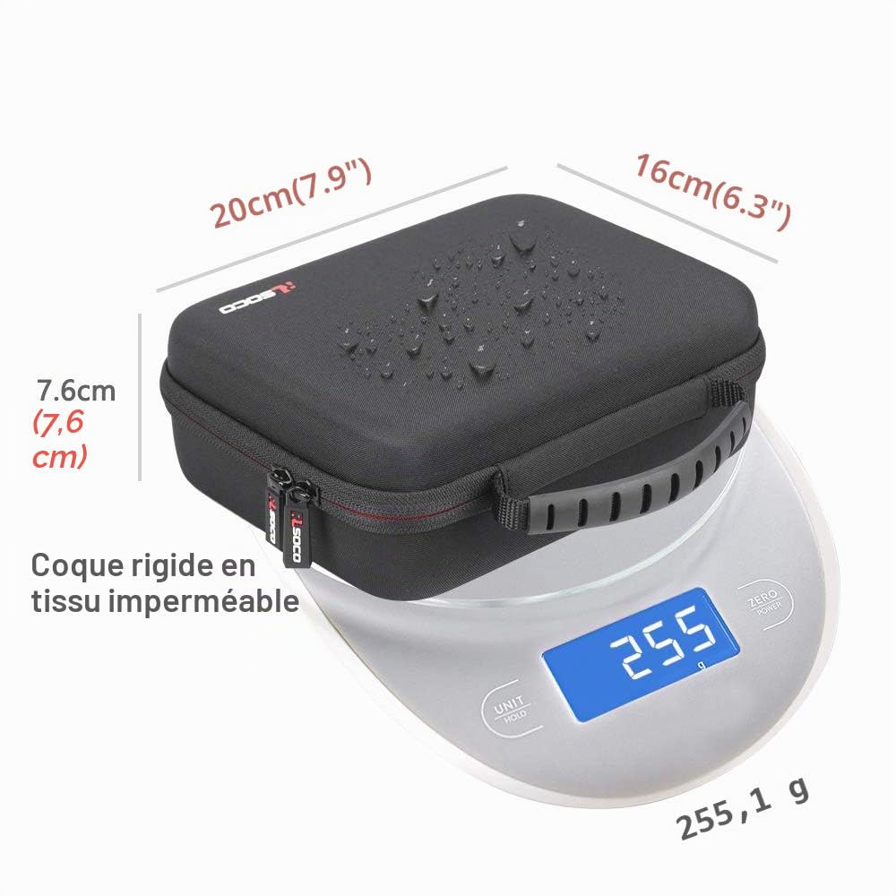 RLSOCO Étui pour Philips Multigroom Series 5000 & 7000 -Tondeuse Tout-en-Un modèle MG5950/15,MG5952/30,MG7961/15,MG7950/15,MG7962/30,MG7930/15,MG5951/15,MG5918/15,MG7931/15,MG7920/15,MG7940/15