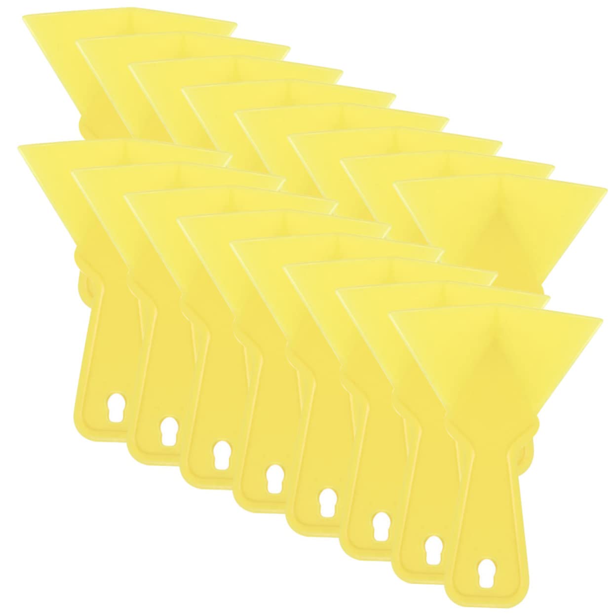 Cazzuola Angolare Per Cartongesso In Plastica Con Bordo Arrotondato – Impugnatura Ergonomica, Per Stucco E Intonaco, Misura 24x9 Cm