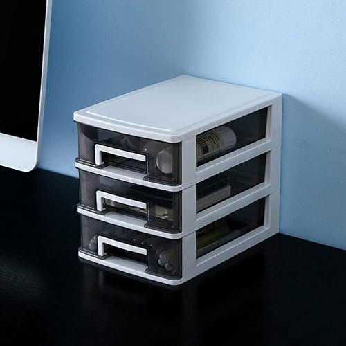 Miniatura 9 de BESPORTBLE Gabinetes de aula pequeños - Unidad multifunción Dormitorio Escritorio grande Cinco - Caja transparente a prueba de polvo para baño