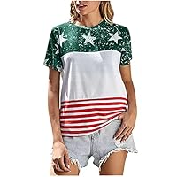 Algopix Similar Product 2 - wodceeke Womens shortsleeved round