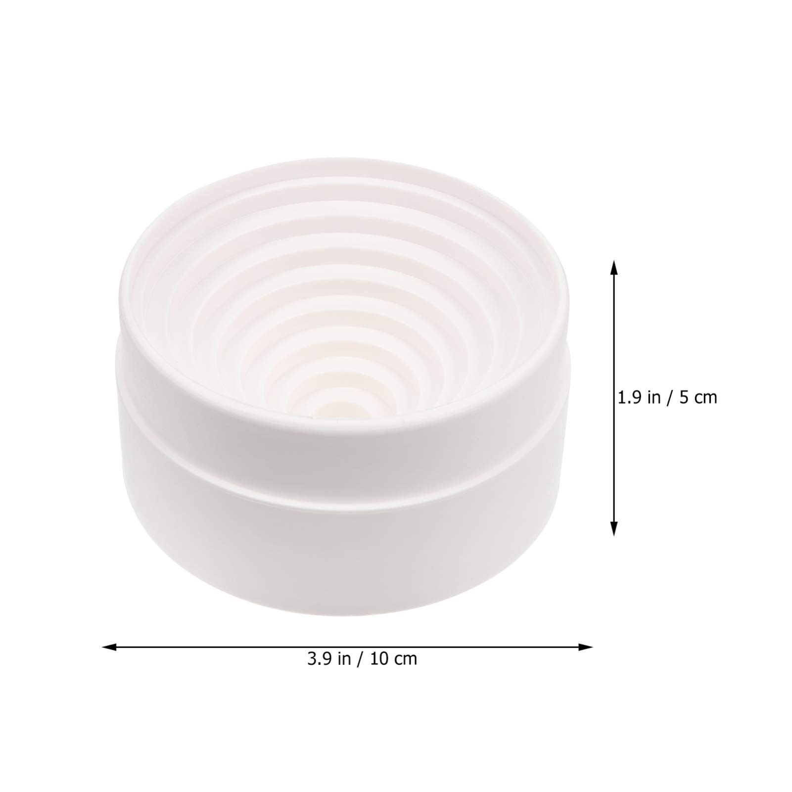 Homoyoyo Flask Holder for Science Beakers Round Bottom Flask Stand Plastic Stand Non- Heat Insulated Friction-Resistant Laboratory Supplies