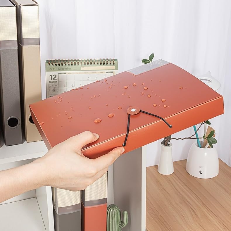 Folder plików 5 szt. Pogrubione pudełko na dokumenty A4 Folder z klamrą sznurku Duża pojemność Organizer informacyjne Do biura, szkoły, szpitali