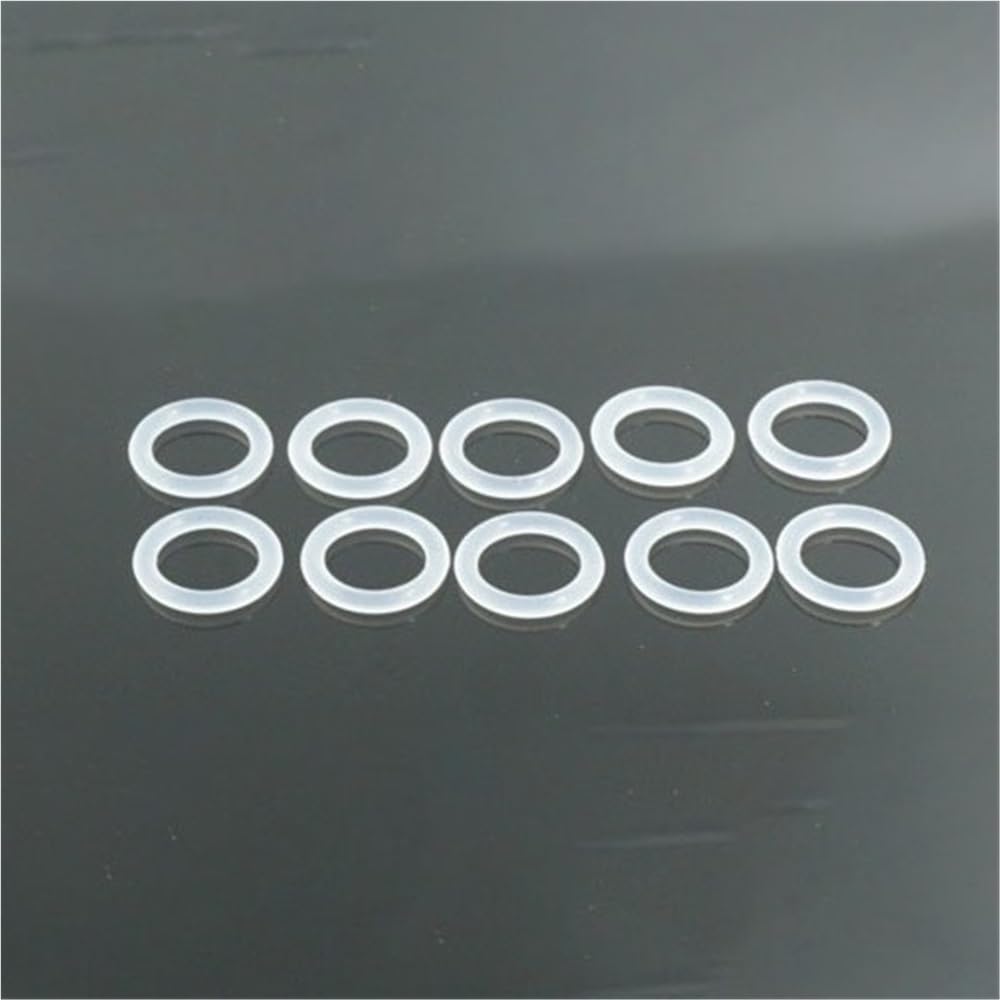 TYXTTGY for Tamiya 4WD DIY Car Rubber O-Rings - Transparent, 12-13mm/17-19mm, for Tamiya RC Model Car Part(12-13mm)
