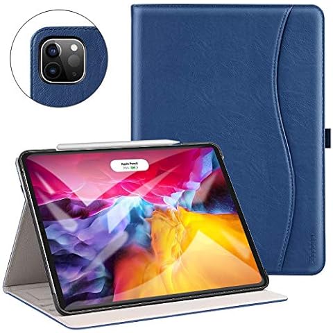 ZtotopCase Leather Folio for iPad Pro 11 Inch Cover