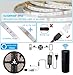 ZHT 32.8ft 10m LED Strip Lights, Waterproof WiFi LED Lights Strip with 300 LEDs SMD 5050 RGB Rope Lights, Sync to Music, 24 Key Remote Control and Work with Alexa/Google Home Kitchen Party