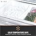 BINO Plastic Storage Basket, Large | Multi-Use Storage Basket | Rectangular Cabinet Organizer | Baskets for Organizing with Handles | Home & Office Organization & Container Storage