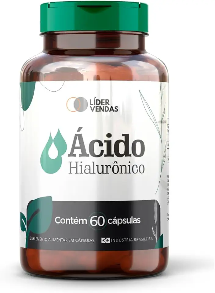 Ácido Hialurônico - 500mg com 60 cápsulas (1)