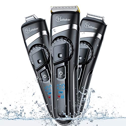 Hatteker Mens Beard Trimmer Hair Clipper Hair Trimmer Cordless Gr
