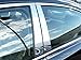 QAA is Compatible with 2007-2009 Saturn Aura 4 Piece Stainless Pillar Post Trim PP47415