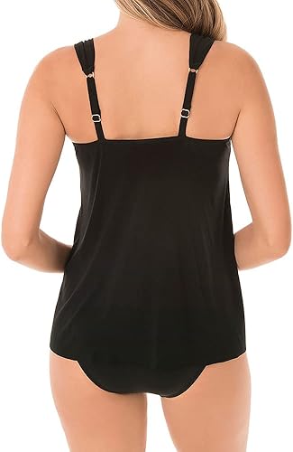 Miniatura 4 de Miraclesuit Traje de baño para mujer DD-Cup Razzle Dazzle Dazzle Underwire Bra Tankini Top Separado