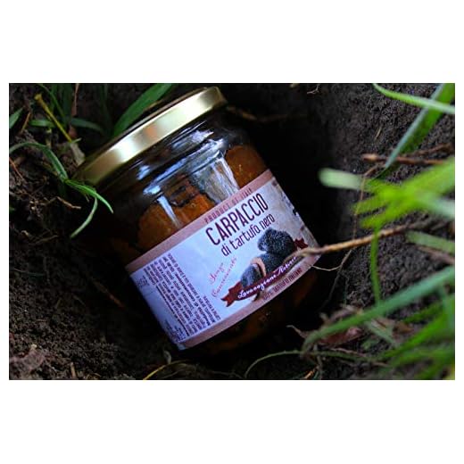 Rodajas de trufas frescas de verano in aceite de oliva / Carpaccio de trufas 120g