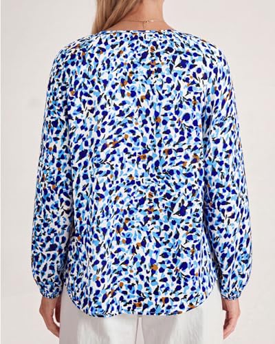 Dressy Casual V Neck Blouses - image 5