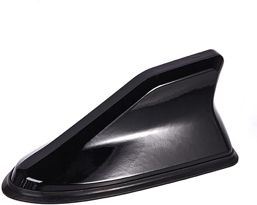Cubierta de antena de aleta de tiburón para Jeep Hyundai Sonata, reemplazo de antena de camión (negro)