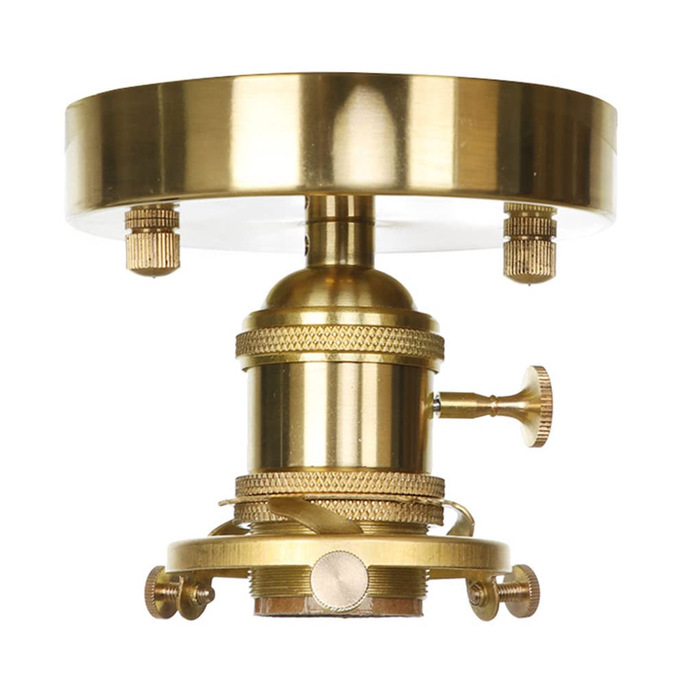 Lampa sufitowa, szklana lampa półmontażowa, 7,8 cala (19,8 cm) wysoka mosiężna lampa sufitowa w stylu Mid-Century, lampa do przedpokoju z 8-ramiennym kloszem diamentowym w kształcie gwiazd