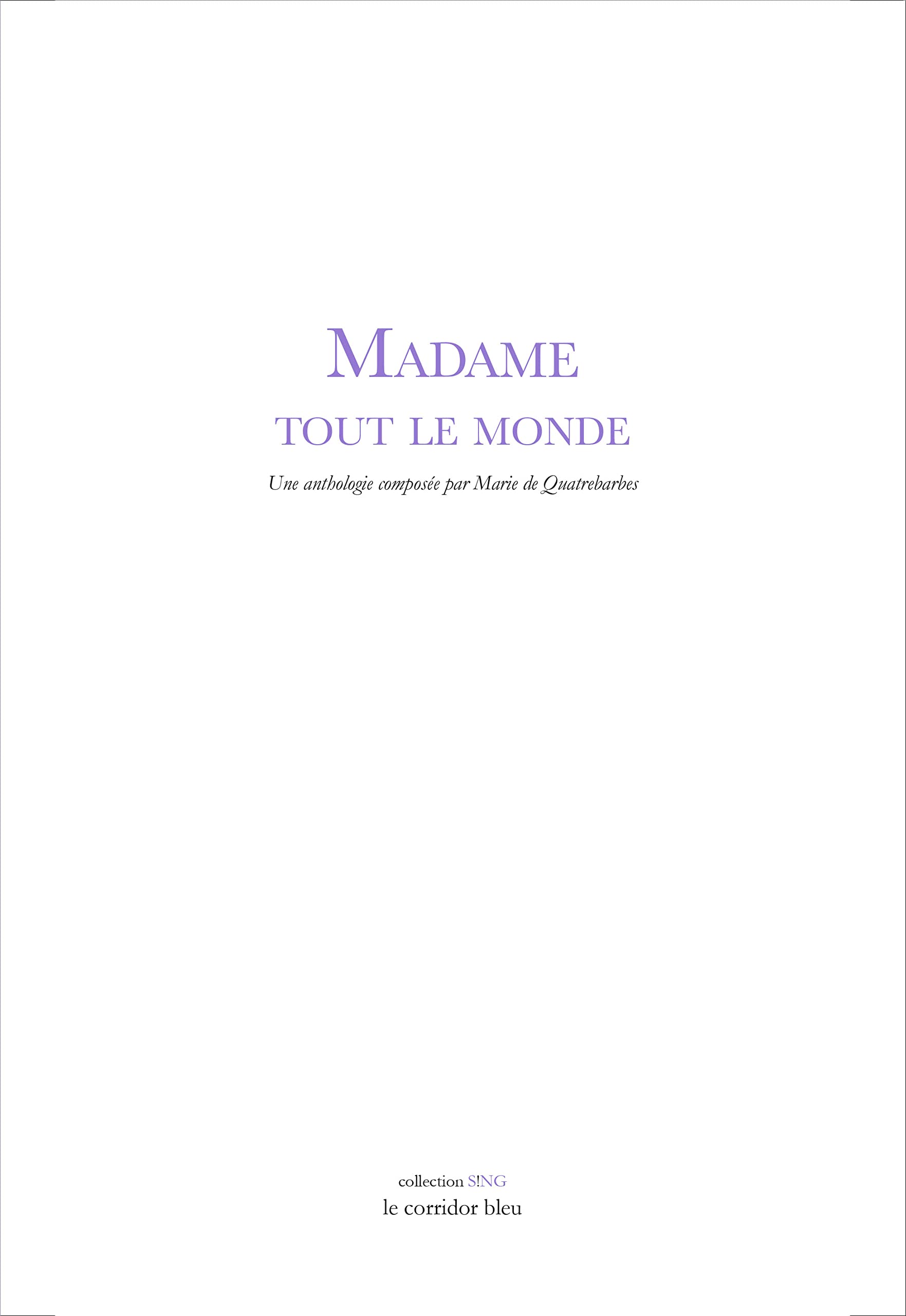 Madame tout le monde