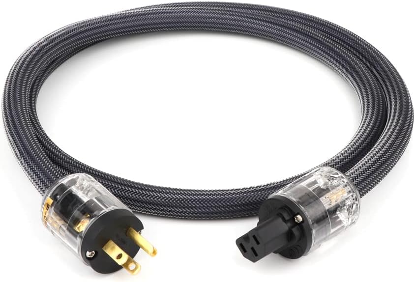 HiFi Power Cable, HiEnd Power Cord US AWG (OFC, Copper