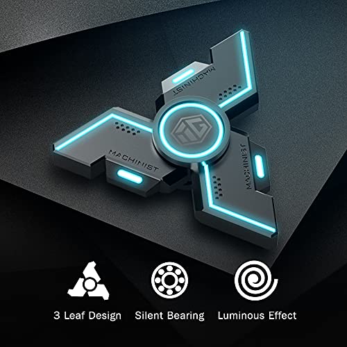 Fidget Spinners, Innôplus Fidget Spinners For Kids, Fidget Toys, Fidgets For Kids,Metal Fidget Spinner With Luminous Light Stress Relief, Spinner Absorb Light Then Release In Dark #TOP5
