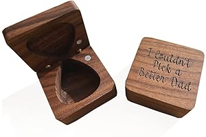 Walnut Guitar Pick Box: The Perfect Father's Day Gift