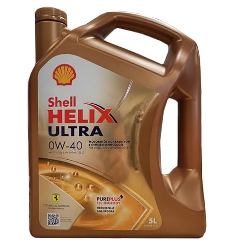 Shell Helix Ultra 0W-40 Olio Motore 5L