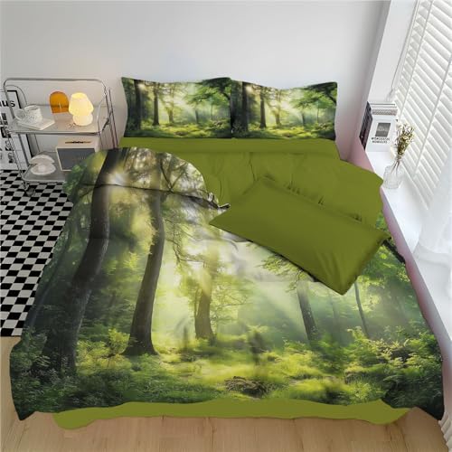 Housse de couette 200x200cm en microfibre douce et réversible - 5
