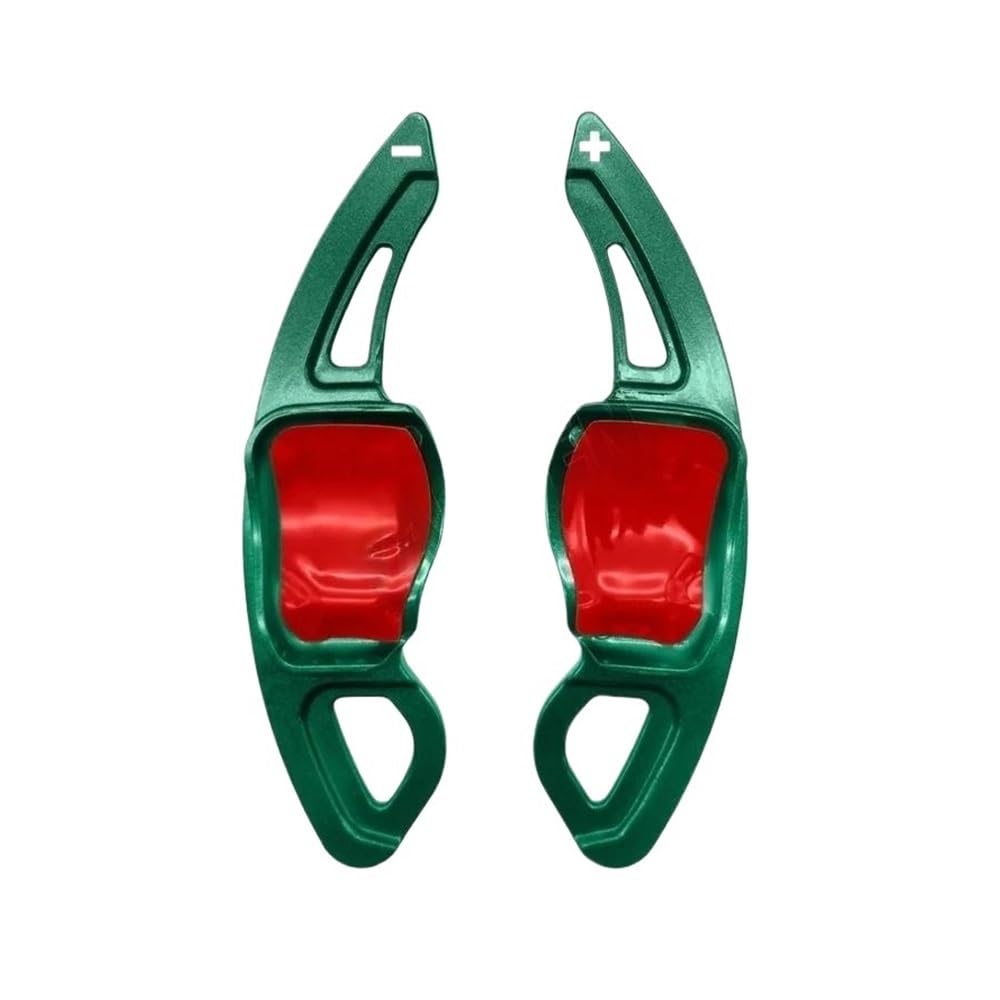 Lace2t Abs Green Car Shift Paddles For Golf 5 6 Mk6 Mk5 Gti R20 Cc R36 For Scirocco For Polo Car Carbon Fiber Wheel Shift Paddle Extension Accessories