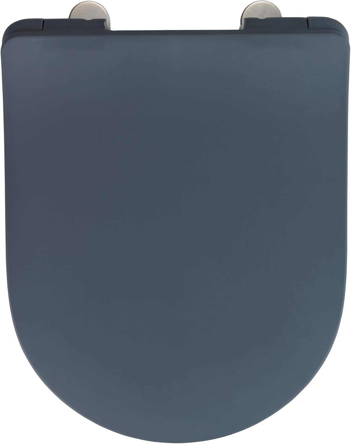 Wenko Sedilo Premium Toilet Seat Matt Grey Toilet Seat with Soft