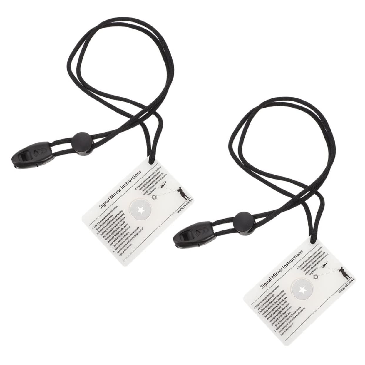 ibasenice Miroir De Signal De Survie Plein Air Miroir Réfléchissant Pratique pour Situations Urgence Et Activités De Camping